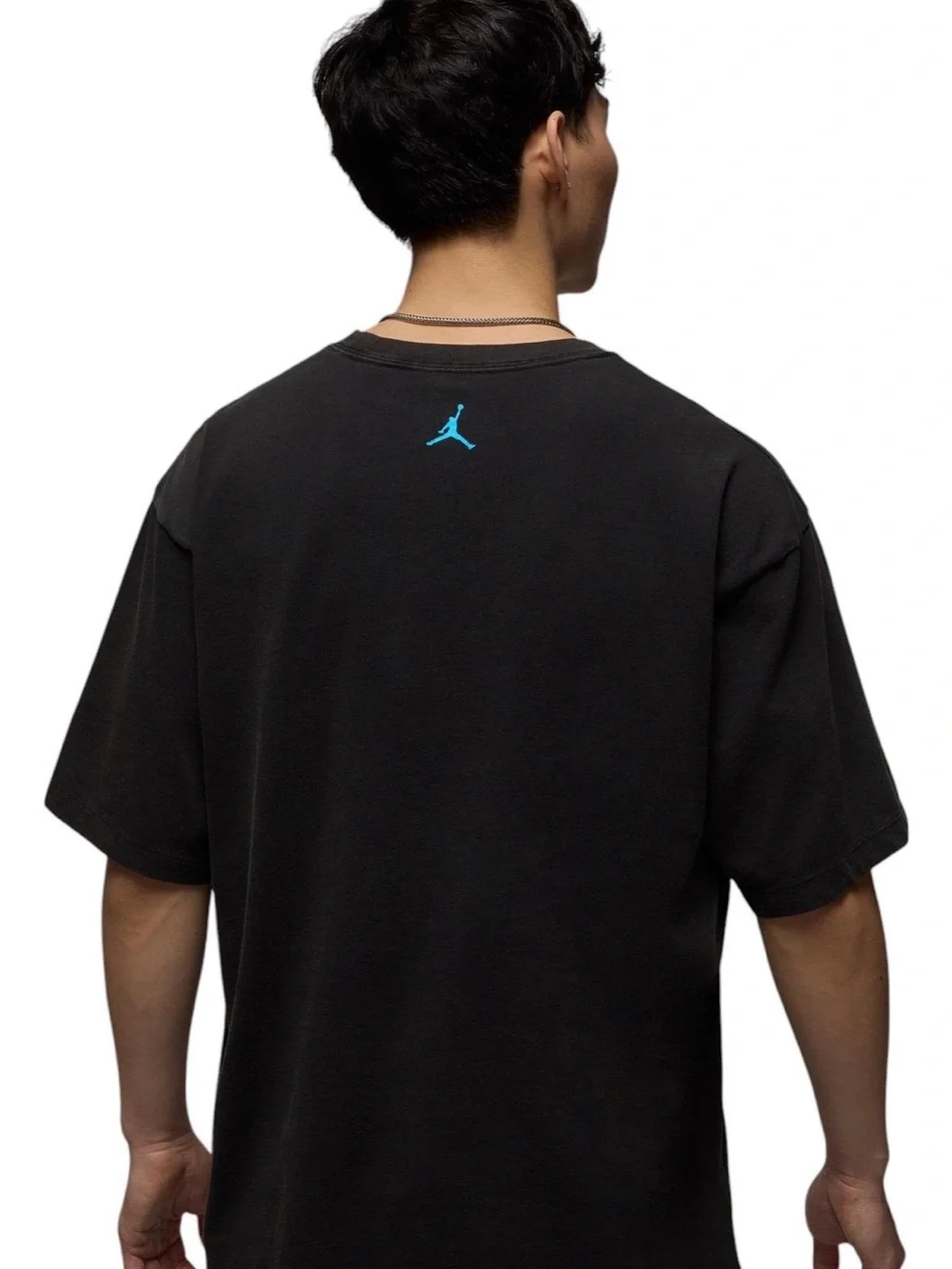 Jordan Black Short-Sleeve Graphic Tee